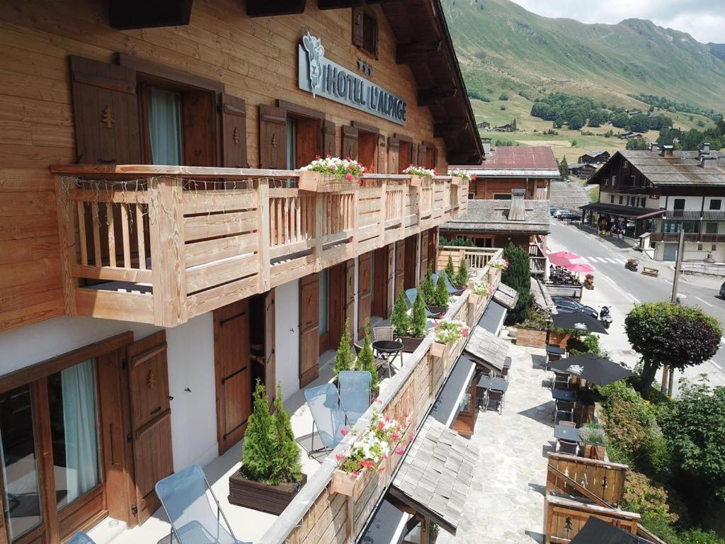 L'Alpage Hotel Льо Гран-Борнан Екстериор снимка