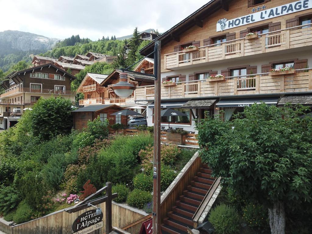 L'Alpage Hotel Льо Гран-Борнан Екстериор снимка