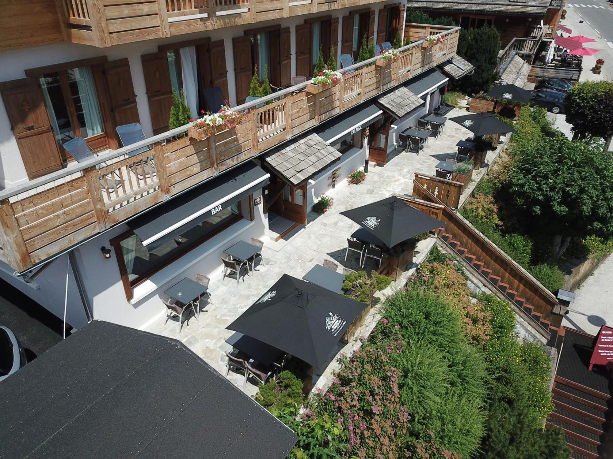 L'Alpage Hotel Льо Гран-Борнан Екстериор снимка