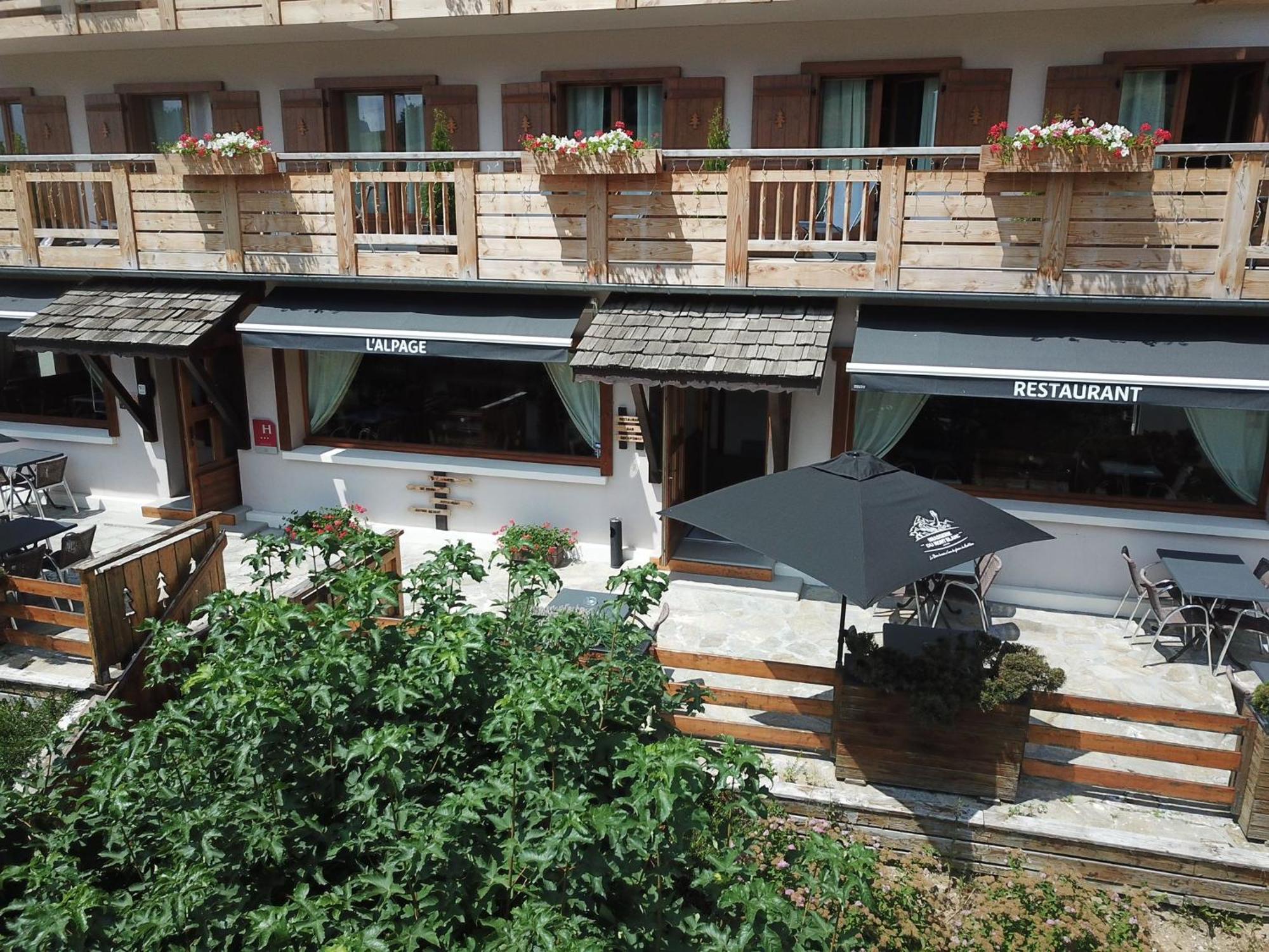 L'Alpage Hotel Льо Гран-Борнан Екстериор снимка